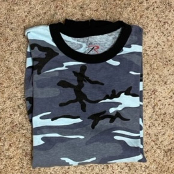 Rothco Other - Rothco Blue Camo Long Sleeve Tee
